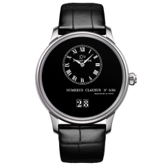 J016934216 | Jaquet Droz Grande Date Email Noir 43 mm watch. Buy Online