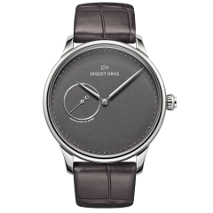 J017030240 | Jaquet Droz Grande Heure Minute Ardoise 43 mm watch. Buy Online