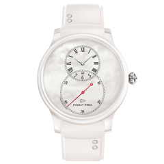 J003036208 | Jaquet Droz Grande Seconde Ceramic Mother-of-Pearl 44 mm  watch. Buy Online