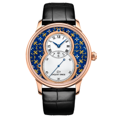 J003033391 | Jaquet Droz Grande Seconde Paillonnee Red Gold 43 mm watch. Buy Online