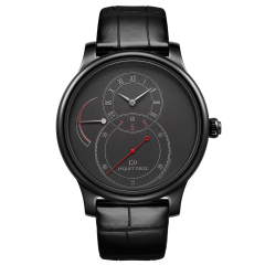 J027035240 Jaquet Droz Grande Seconde Power Reserve Black Enamel watch