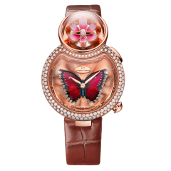 J032003200 | Jaquet Droz Lady 8 Flower Red Gold 35 mm watch | Buy Now