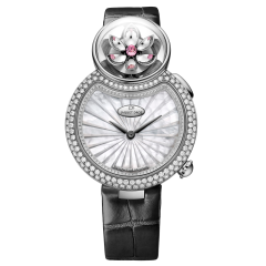 J032004270 | Jaquet Droz Lady 8 Flower White Gold 35 mm watch. Buy Online