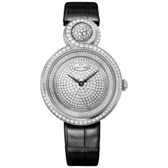 J014504220 | Jaquet Droz Lady 8 Shiny White Gold 35 mm watch. Buy Online