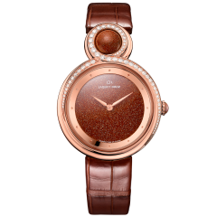 J014503271 | Jaquet Droz Lady 8 Sunstone Red Gold 35mm watch | Buy Now