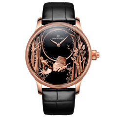 J032533270 | Jaquet Droz Loving Butterfly Automaton Red Gold 43 mm