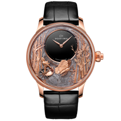 J032533271 | Jaquet Droz Loving Butterfly Automaton Red Gold 43 mm