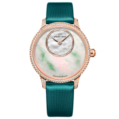 J005003573 | Jaquet Droz Petite Heure Minute Jadeite Red Gold 35 mm