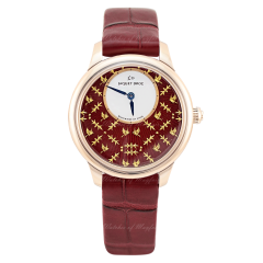 J005003243 | Jaquet-Droz Petite Heure Minute Paillonnee 35 mm watch.