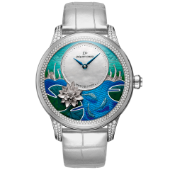 J005024279 | Jaquet Droz Petite Heure Minute Relief Carps 41 mm watch. Buy Online