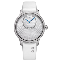J005004570 | Jaquet Droz Petit Heure Minute Mother-Of-Pearl 35 mm watch. Buy Online