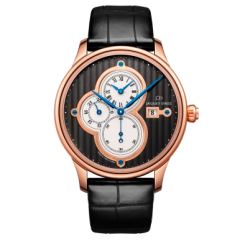 J015133240 | Jaquet Droz The Time Zone Cotes de Geneve 43 mm watch. Buy Online