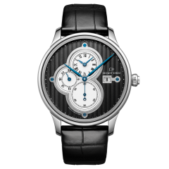 J015134240 | Jaquet Droz The Time Zone Cotes de Geneve 43 mm watch. Buy Online