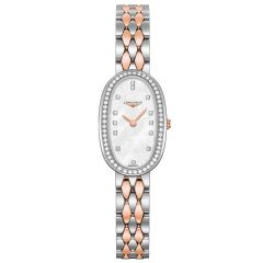 L2.305.5.89.7 | Longines Symphonette Diamonds Quartz 18.9 x 29.4 mm watch. Buy Online
