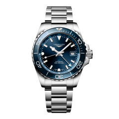 L3.790.4.96.6 | Longines Hydroconquest GMT Automatic 41 mm watch | Buy Online