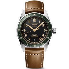 L3.802.4.63.2 | Longines Spirit Zulu Time Automatic 39 mm watch | Buy Online