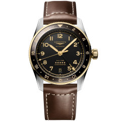 L3.802.5.53.2 | Longines Spirit Zulu Time Chronometer Automatic 39 mm watch | Buy Online