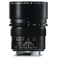 11884 | Leica APO-Summicron-M 90mm f/2 ASPH Black Anodized Lens | Buy Online