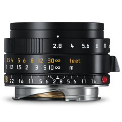 11677 | LEICA Elmarit-M 28mm f/2.8 ASPH Black Anodized Lens | Buy Online