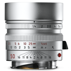 11892 | LEICA Summilux-M 50mm f/1.4 ASPH Silver Chrome Lens | Buy Online