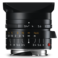 11145 | LEICA Super-Elmar-M 21mm f/3.4 ASPH Black Anodized Lens | Buy Online