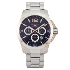 L3.801.4.96.6 | Longines Conquest 44 mm watch. Buy Now