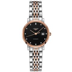 L4.310.5.57.7 | Longines Elegant Collection Diamonds Automatic 29 mm watch. Buy Online
