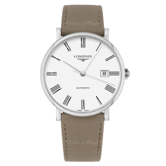 L4.911.4.11.0 | Longines Elegant Collection Steel Automatic 41 mm watch | Buy Now