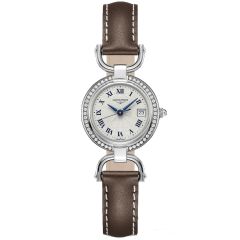 L6.130.0.71.2 | Longines Equestrian Collection Diamonds Quartz 26.5 mm watch. Buy Online