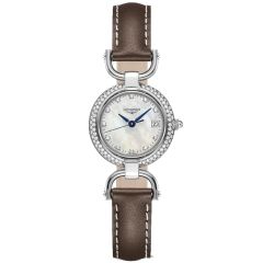 L6.130.0.89.2 | Longines Equestrian Collection Diamonds Quartz 26.5 mm watch. Buy Online