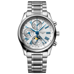 L2.673.4.71.6 | Longines Master Collection Chronograph Moonphase Automatic 40 mm watch | Buy Online