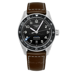 L3.812.4.53.2 | Longines Spirit Zulu Time Automatic 42 mm watch | Buy Online