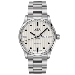 M005.430.11.031.80 | Mido Multifort Gent Date Day Automatic 42 mm watch. Buy Online