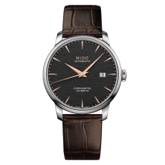 M027.408.16.061.00 | Mido Baroncelli Chronometer Silicon Gent 40mm watch. Buy Online