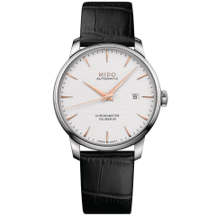 M027.408.16.031.00 | Mido Baroncelli Chronometer Silicon Gent Automatic 40 mm watch | Buy Now