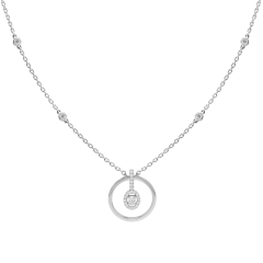 Messika Glam'Azone Graphic White Gold Necklace 7180