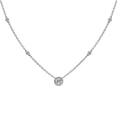 Messika Joy Diamant Rond 0,25ct White Gold Necklace 4281