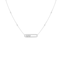 3997 | Messika Move White Gold Necklace. Buy online.