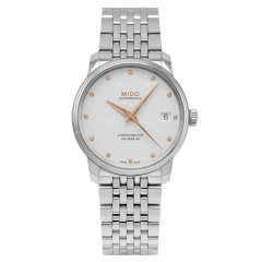 M027.208.11.036.00 | Mido Baroncelli Chronometer Silicon Lady 34mm watch. Buy Online