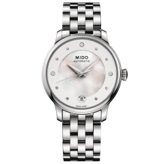 M039.207.11.106.00 | Mido Baroncelli Lady Day Diamonds Automatic 33 mm watch | Buy Now