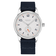 775 | Nomos Club Automatic Date Automatic Blue-Black TExtile 41 mm watch | Buy Now