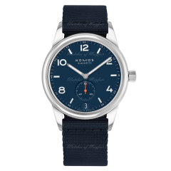 776 | Nomos Club Automatic Date Atlantic Automatic Blue-Black Textile 41 mm watch | Buy Now