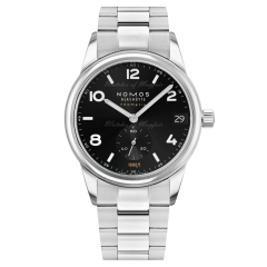 781 |Nomos Club Sport Neomatik 42 Date Black Bracelet watch | Buy Online