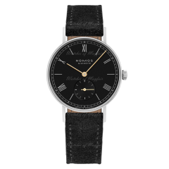 226 | Nomos Ludwig 33 Noir Manual Velour Leather Anthracite watch | Buy Now