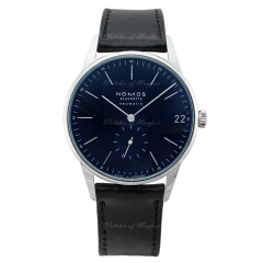 Nomos Orion Neomatik 41 Date Midnight Blue watch. Ref: 363 | Buy Online