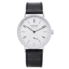 180 | Nomos Tangente Neomatik Update Automatic Black Leather 41 mm watch. Buy Online