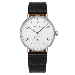 601 | Nomos Tangomat Automatic Black Leather 38 mm watch | Buy Now