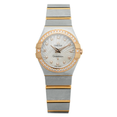 123.25.27.60.55.002 | Omega Constellation Quartz 27 mm watch | Buy Now