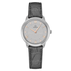434.13.30.60.56.001 | Omega De Ville Prestige Quartz Diamonds 30 mm watch | Buy Online
