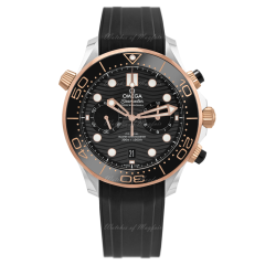 Omega Seamaster Diver 300M Co‑Axial Master Chronometer Chronograph 210.22.44.51.01.001